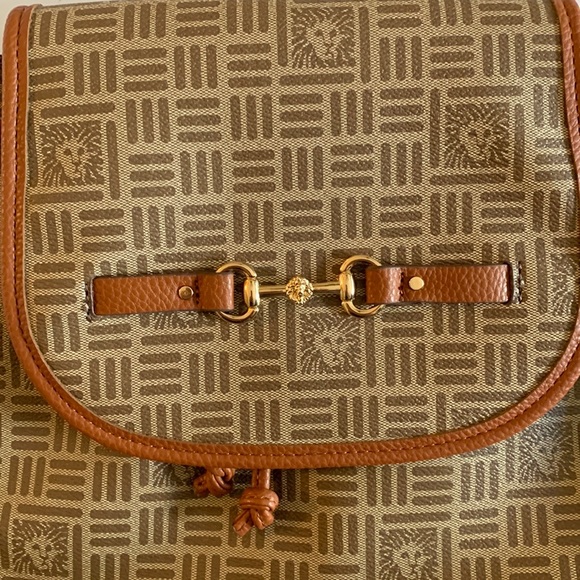 ANNE KLEIN. NWT. Saddle/Brown Colin-L, backpack. Removable/Adjustable st… - Picture 7 of 16